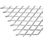 40*80mm 34*80mm Rhombus Expanded Metal Mesh Balustrades 4x8 Expanded Steel Sheet for sale