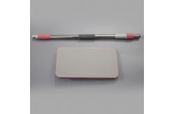 China PP Lab Cleanroom Mops Non Telescopic Microfiber Cloth Mop supplier