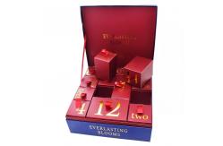 China CMYK / Pantone Paperboard Christmas Calendar Gift Box For Cookies Candy supplier