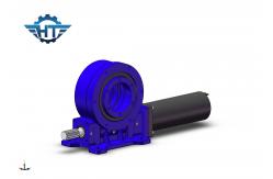 China IP66 Enlcosed House Slewing Ring Drive For Concentrated Solar Power supplier