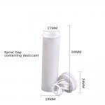 Airtight Seal Tamper-evident Lid Effervescent Tablets Tube Eco-friendly Packaging for sale