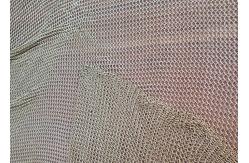 China Architectural Drapery Metal Ring Mesh For Isolation Wall Screen supplier