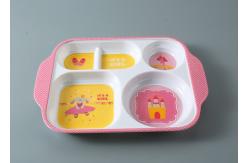 China CIQ Approved Cartoon Pattern Melamine Dinnerware Set supplier