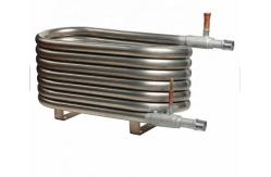 China High Heat Transferring Rate Coaxial Heat Exchanger , Heat Pump Heat Exchanger supplier
