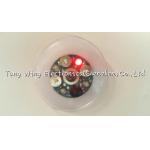 Waterproof  Round Flashing LED Module for Kid 's Clothing , Shoes, Pillow for sale