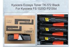 China Kyocera FS-1370DN TK-172 Black Printer Toner Cartridge 1T02LZ0US0 7200 Page Yield supplier
