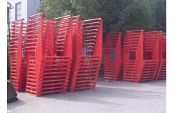 China Warehouse Cold Rolling Steel Portable Stacking Racks For Flexible Material Handling supplier