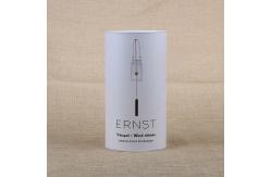 China Airtight Fork Packaging Tube Paper Composite Cans Plastic Cap Custom Printing supplier