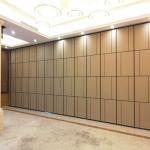 Sound Proof Folding Door Partitions For Banquet Hall / Acoustic Partition Wall for sale