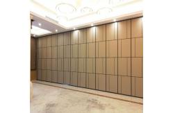 China Sound Proof Folding Door Partitions For Banquet Hall / Acoustic Partition Wall supplier