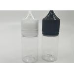 Leakproof Empty Plastic Squeezable Dropper Bottles With Cap for sale