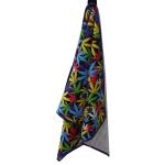 Microfiber Suede Waffle Weave Drying Towel Mens Towel Poncho Custom Design Print