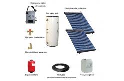 China Industrial Solar Water Heater Copper Coil , Home Solar Water Heating Systems supplier