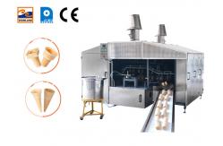 China Multi-Function Automatic wafer cone making Machine 28 Mold 2 Cavities With CE supplier