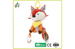 China 25cm Baby Plush Rattle Cute Fox Music Playing EN71 Standard supplier