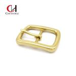 Practical Antiwear Brass Center Bar Buckle , Erosion Resistant 1.75 Inch Belt Buckle for sale