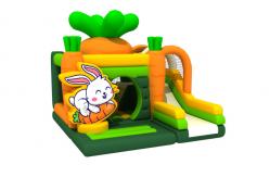 China Rabbit Themed PVC 4.2x4x3.6m Inflatable Combos Indoor Bounce House supplier