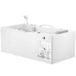 Bathroom 1700 Freestanding Bath 180L Capacity Bubble Surfing Massage for sale