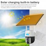 1080P HD Smart Security 4G Night Vision CCTV Camera Solar Powered Wifi PTZ IP Camera for sale