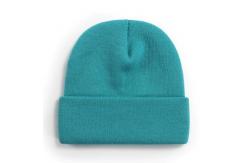 China Autumn Womens Knit Beanie Hats Skull Wool Cuff Beanie Watch Cap supplier