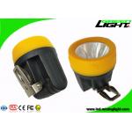 Lithium Ion Battery Rechargeable LED Headlamp Anti Explosive Portable 10000lux IP68