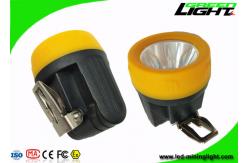 China Lithium Ion Battery Rechargeable LED Headlamp Anti Explosive Portable 10000lux IP68 supplier