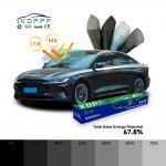 Top Quality 6%vlt Heat Resistant Privacy Protection Factory Window Solar Film Car Window Tinting Film for sale