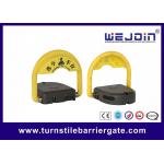 Remote Control Car Parking Lock Yellow And Black Color Easy Installation for sale