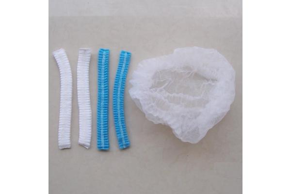 Confortable breathable Disposable Mob Cap polypropylene spunbond