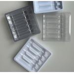 Plastic PVC PET Transparent Blister Box Disposable Oral Liquid Container for sale