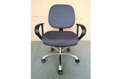 China Triple Adjustable ESD Drafting Chair , Comfortable Lab Chairs With Armrest supplier