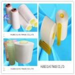 20/2 20/3 20/4 Spun Polyester Yarn For Jeans , Shoes for sale