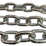 China Load Lifting Galvanized Chain 3MM 4MM 5MM 6MM 8MM 10MM 12MM Smooth Welding DIN5685A Short Link Chain for sale
