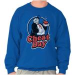 Custom Plain Crew Neck Sweatshirt Unisex Round Lined for sale