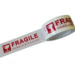 48mmx50/66/100m Express Packing Case Sealing Packing Belt Warning Fragile Tape BOPP Adhesive Tape for sale