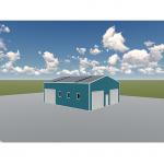 Commercial Prefabricated Metal Buildings , Metal Space Frame Construction