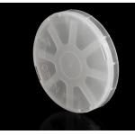 PP 12 Inch Round Single Wafer Carrier Container Box Contamination Prevent for sale