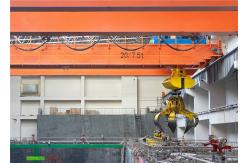 China 20/7.5 Ton Garbage Grab Double Girder Overhead Cranes supplier