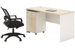 China Melamine Modern Computer Table Home / Office 3 Years Warranty supplier
