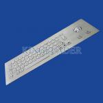 Vandal Proof Stainless Steel Industrial Computer Keyboard With 64 Keys for sale