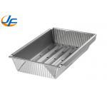 RK Bakeware China Foodservice NSF Nonstick Aluminum AMeat Loaf Pan With Insert for sale