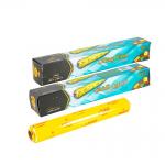 Custom Printed Food Grade Plastic PVC Cling Film Wrap Clear With Slider Cutter