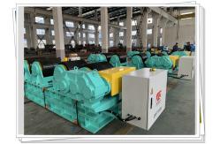 China CE Polyurethane 150t Pipe Welding Rotator Pedestal Control supplier