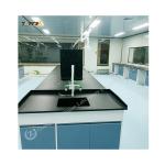 Customized Blue Lab Island Bench With Storage Personalized Drawers for sale
