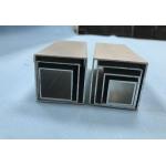 Anodizing Square Aluminum Extrusions 0.7mm To 6mm Thickness for sale