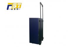 China Easy Assembled Cardboard Trolley Box Light High Weight Capacity For Exhibition supplier