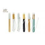 Wooden Color 12.8cm Facial Makeup Brushes For Nose for sale