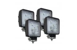 China 4Pcs 15w 1220LM Spot LED Fog Light E-Mark LED Work Lamp supplier