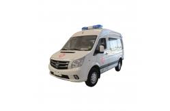 China Manual Transmission Emergency Rescue Vehicle With ABS And 2.2T Displacement Ambulance Car supplier