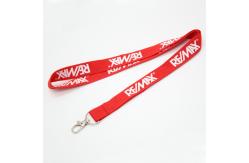 China Polyester Double Bulldog Clip Lanyards Promotional Customised Lanyard Card Holder supplier